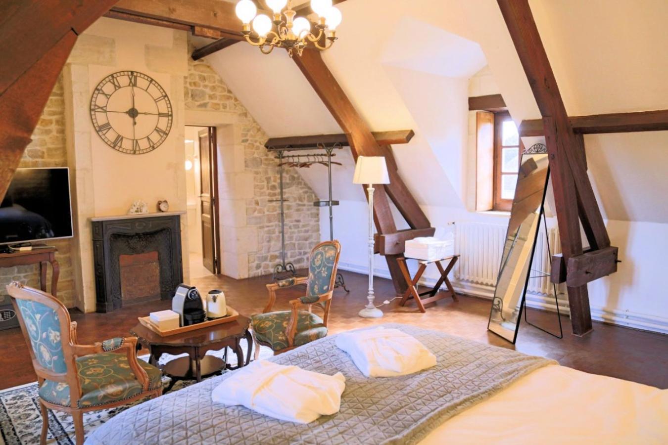 Chateau Du Bu Anctoville Szoba fotó